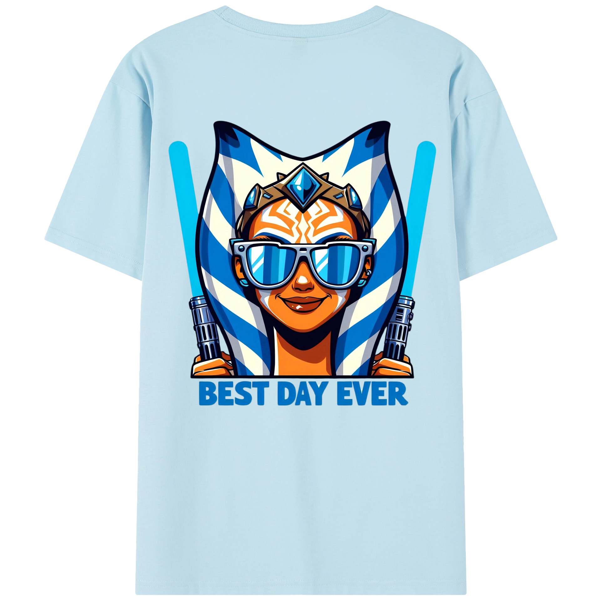 （画像用） スター・ウォーズ Star Wars 綿100％半袖Tシャツ（背面プリント）